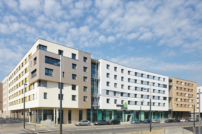 A Passive House apartment building called the Green House