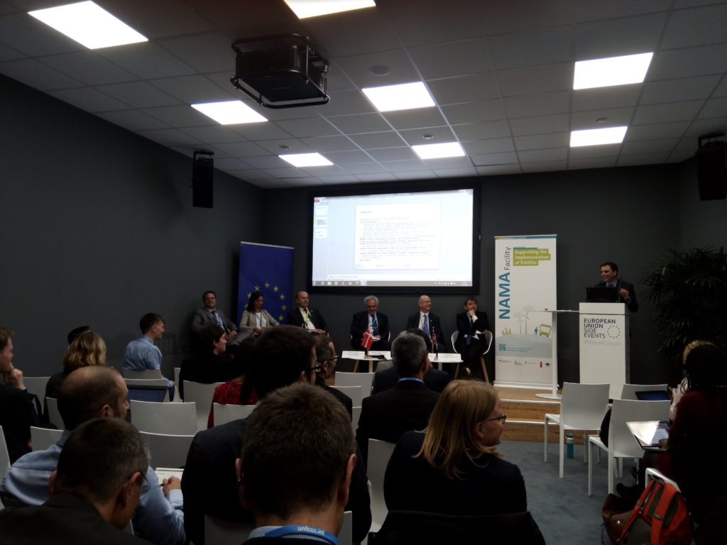 view from the audience during during COP23